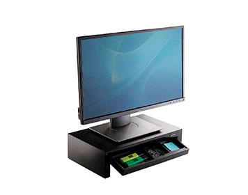 Neomounts Monitor-Halterung NM-D775 schwarz für 1 Monitor, Tischklemme,  Tischbohrung
