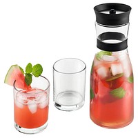 Karaffen-Set aus Glas, 3-tlg. Karaffen-Set aus Glas, 3-tlg.