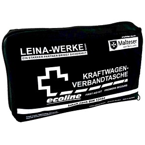 Erste-Hilfe-Tasche KFZ Compact DIN 13164 schwarz Erste-Hilfe-Tasche KFZ Compact DIN 13164 schwarz