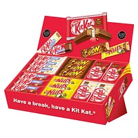 Nestlé XXL-Schokoriegel-Box 2,6 kg (64 Riegel) Nestlé XXL-Schokoriegel-Box 2,6 kg (64 Riegel)