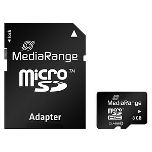 MediaRange Speicherkarte micro SDHC 8 GB MediaRange Speicherkarte micro SDHC 8 GB