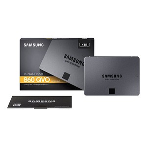 SAMSUNG 860 QVO 4 TB interne SSD-Festplatte SAMSUNG 860 QVO 4 TB interne SSD-Festplatte