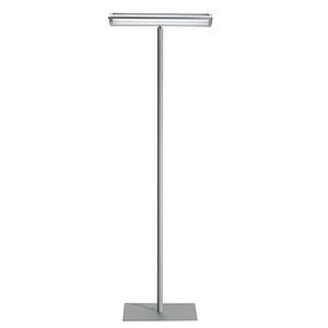 9053 Stehlampe silber 4x 14 W 9053 Stehlampe silber 4x 14 W