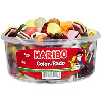 HARIBO COLOR-RADO 1,0 kg HARIBO COLOR-RADO 1,0 kg
