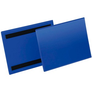 50 DURABLE Magnettaschen blau 50 DURABLE Magnettaschen blau