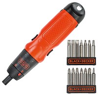 BLACK+DECKER Stabschrauber inkl. 14-tlg. Bit-Set BLACK+DECKER Stabschrauber inkl. 14-tlg. Bit-Set