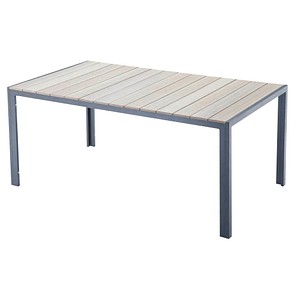 Gartentisch Garden Pleasure Olivia grau rechteckig Gartentisch Garden Pleasure Olivia grau rechteckig