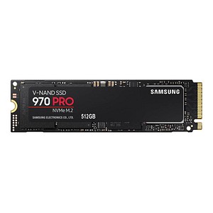 SAMSUNG 970 PRO 512 GB interne SSD-Festplatte SAMSUNG 970 PRO 512 GB interne SSD-Festplatte