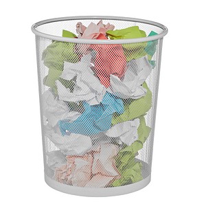 Papierkorb 23,0 l weiß Papierkorb 23,0 l weiß