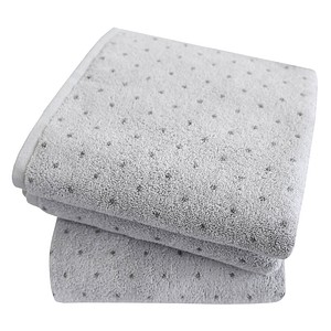 Handtuch Pünktchen grau Handtuch Pünktchen grau